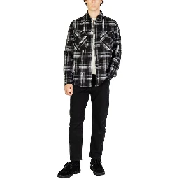 Black Polyester Coat