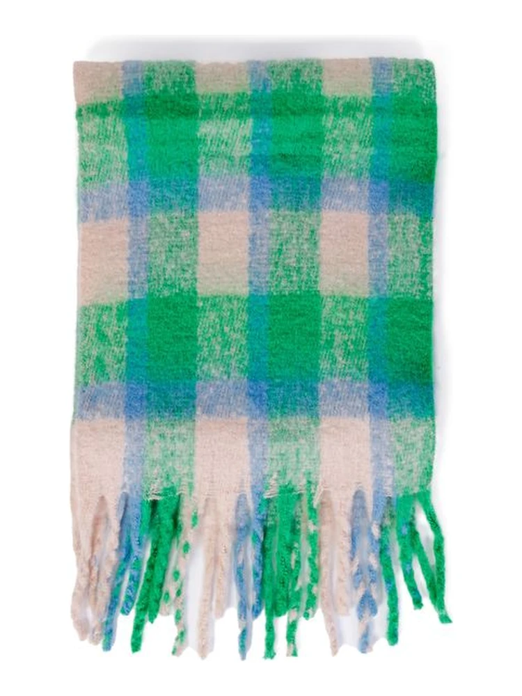 Green Polyester Scarf