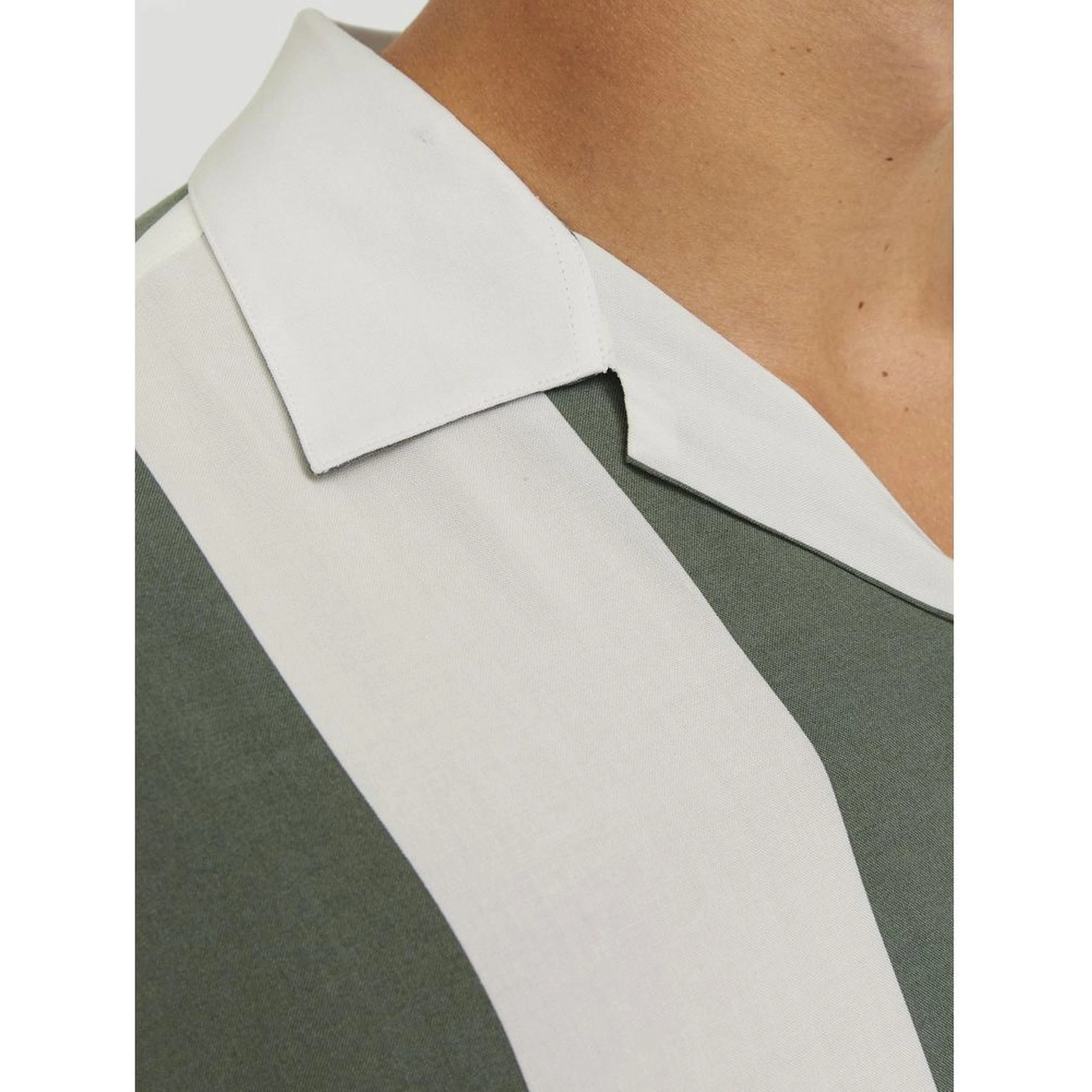 Green Viscose Shortsleeve Shirt