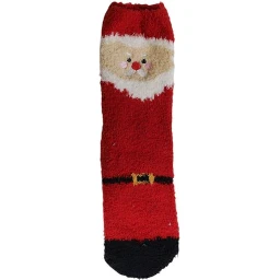 Red Polyester Socks