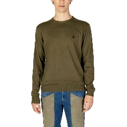 Green Cotton Sweatshirt