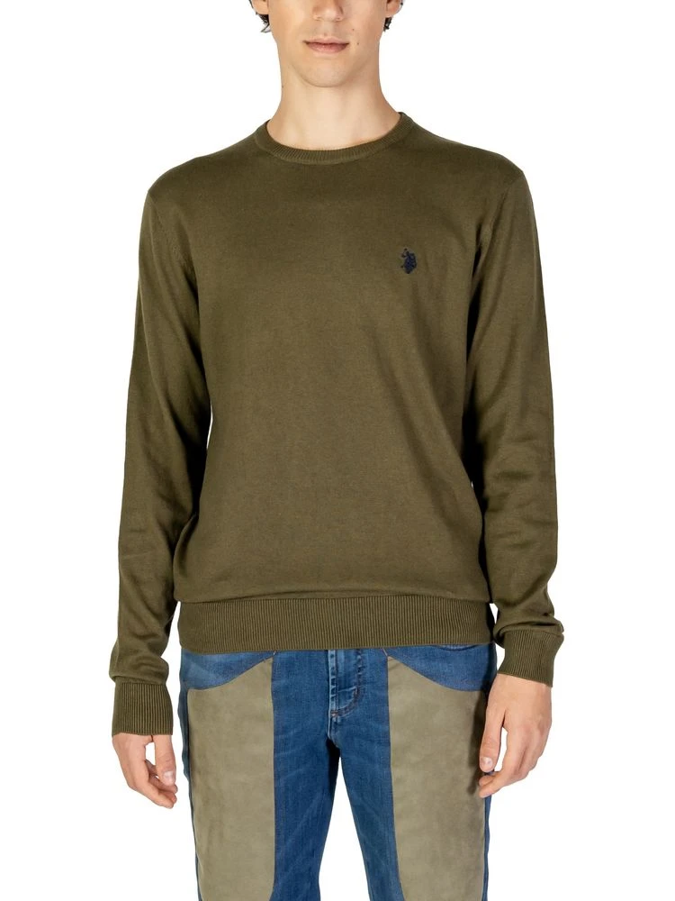 Green Cotton Sweatshirt