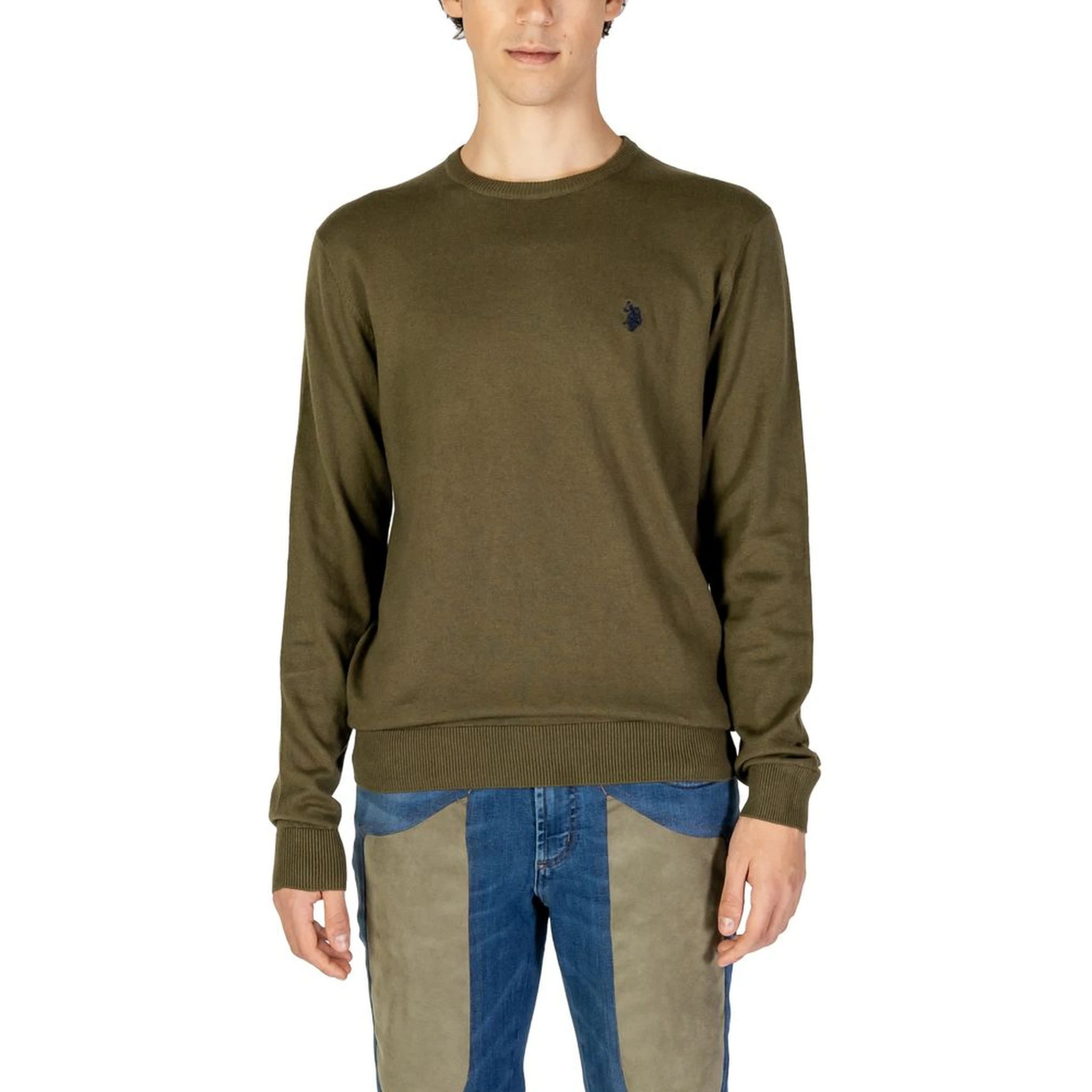 Green Cotton Sweatshirt