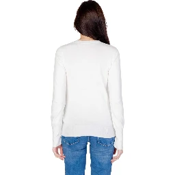 White Cotton Sweatshirt