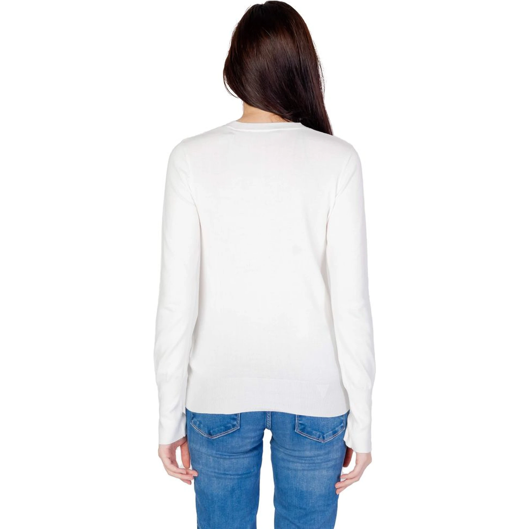 White Cotton Sweatshirt