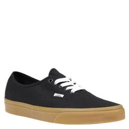 Black Fabric Low Top Sneakers