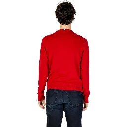 Red Cotton Sweatshirt