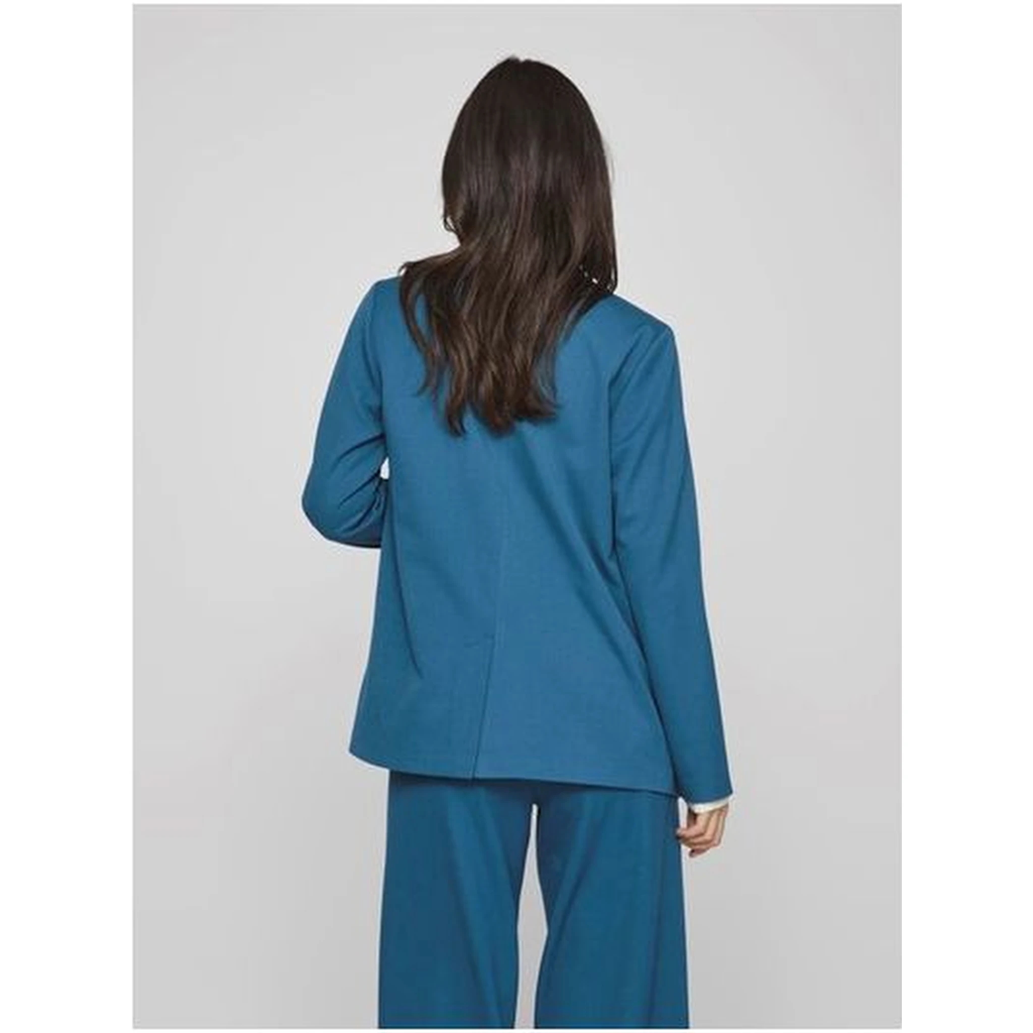 Blue Polyester Blazer