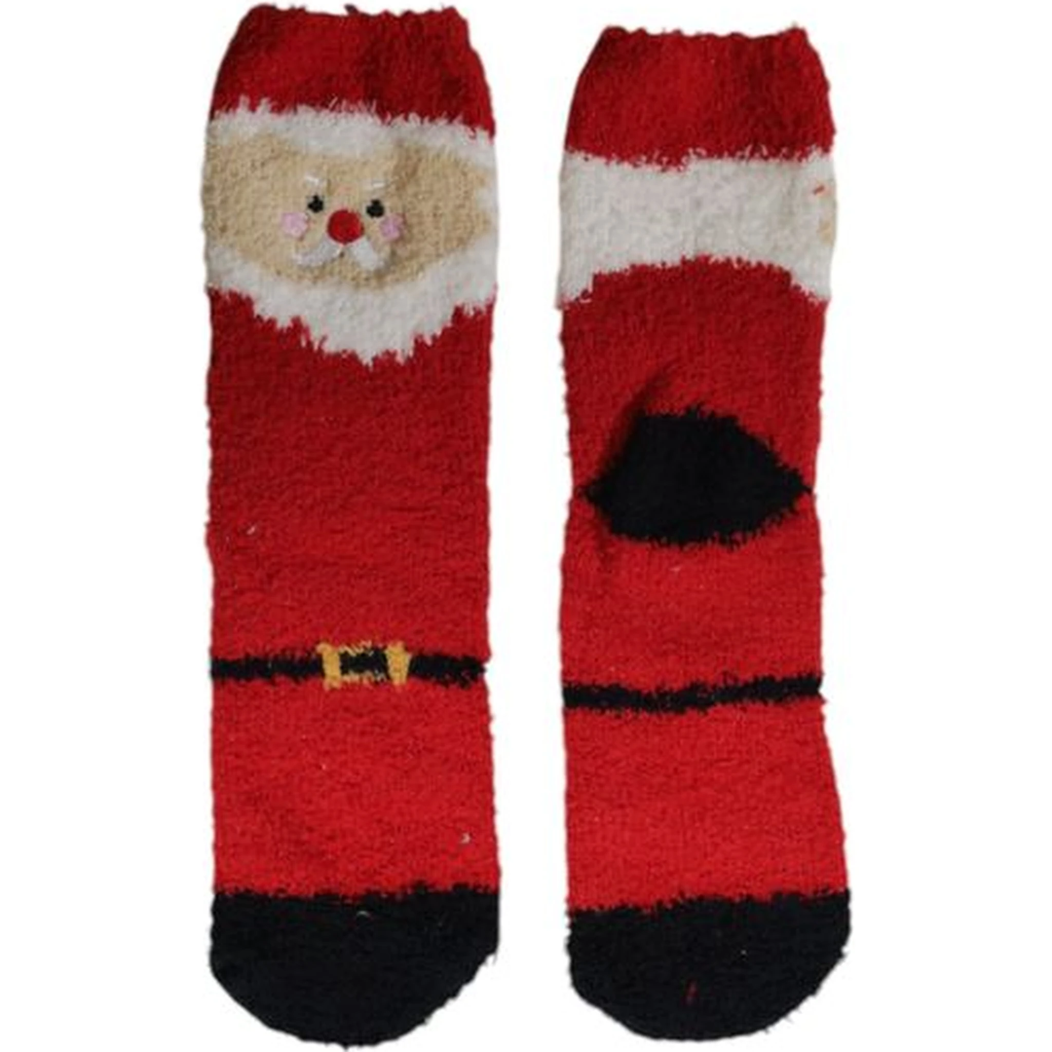 Red Polyester Socks