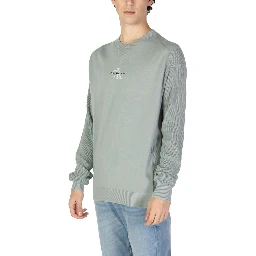 Green Cotton Sweatshirt