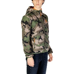 Green Polyamide Shell Jacket