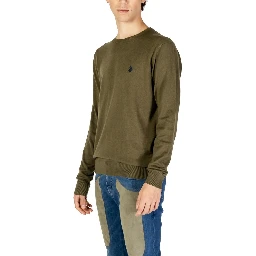Green Cotton Sweatshirt