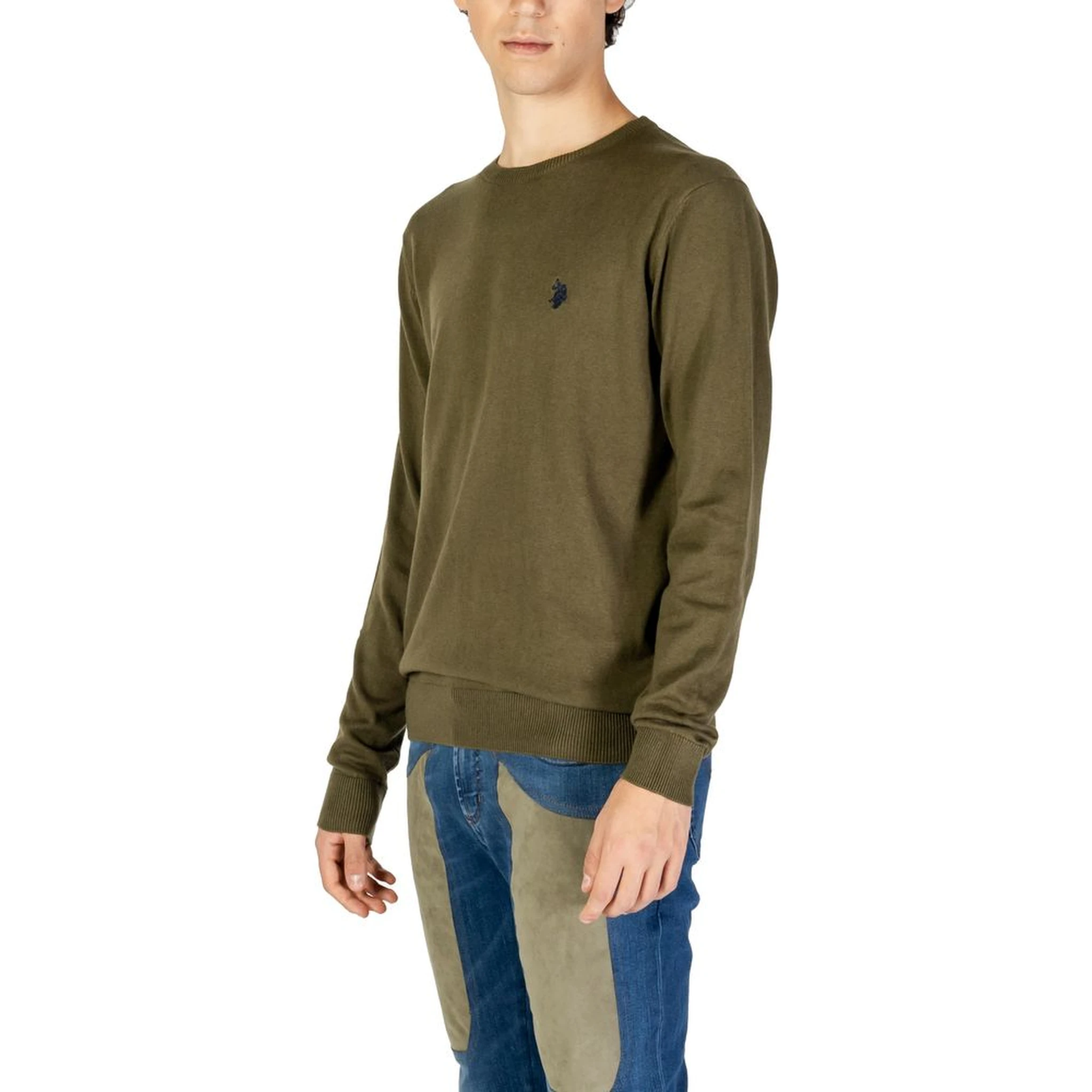 Green Cotton Sweatshirt
