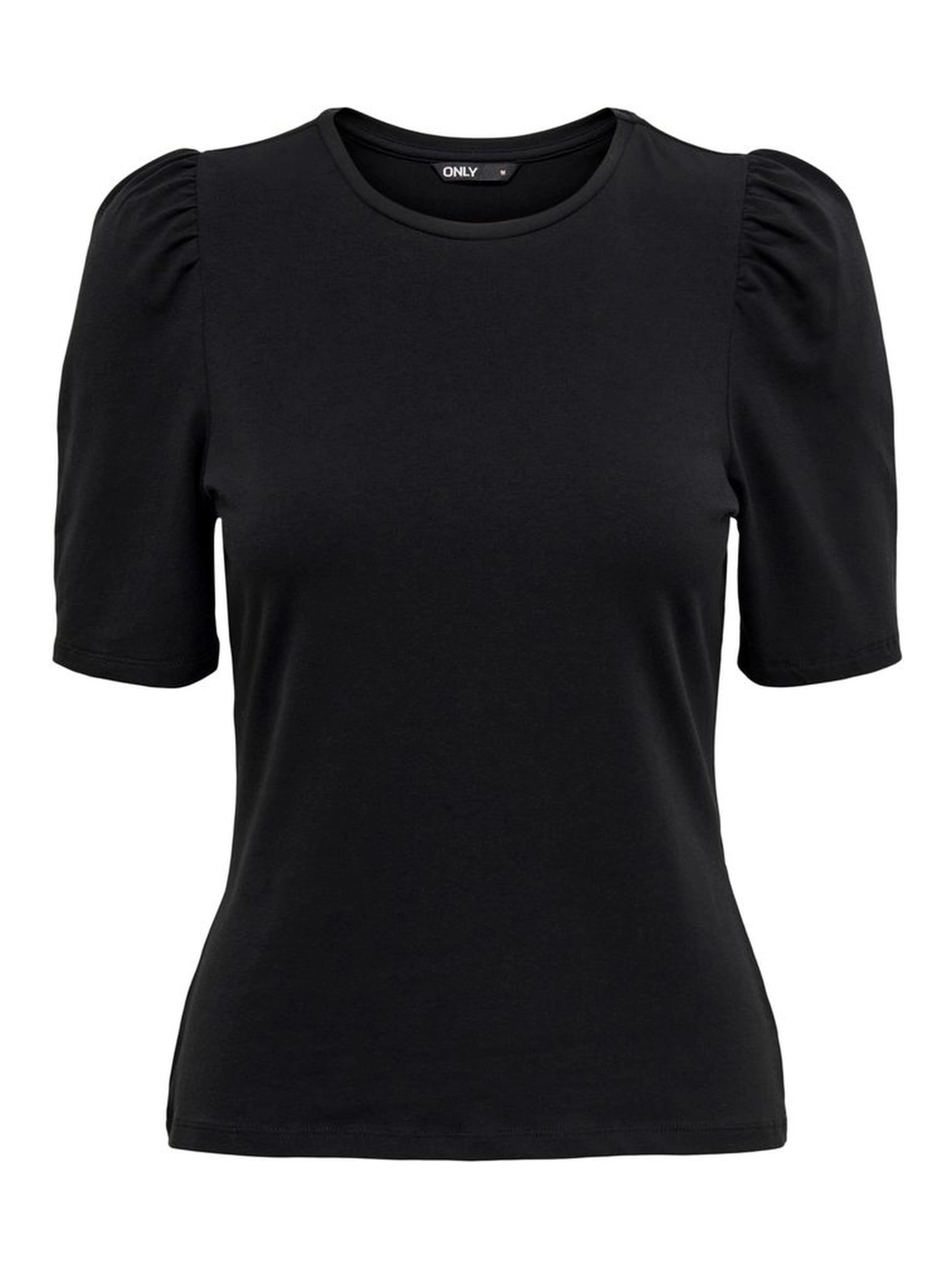 Black Cotton T-Shirt