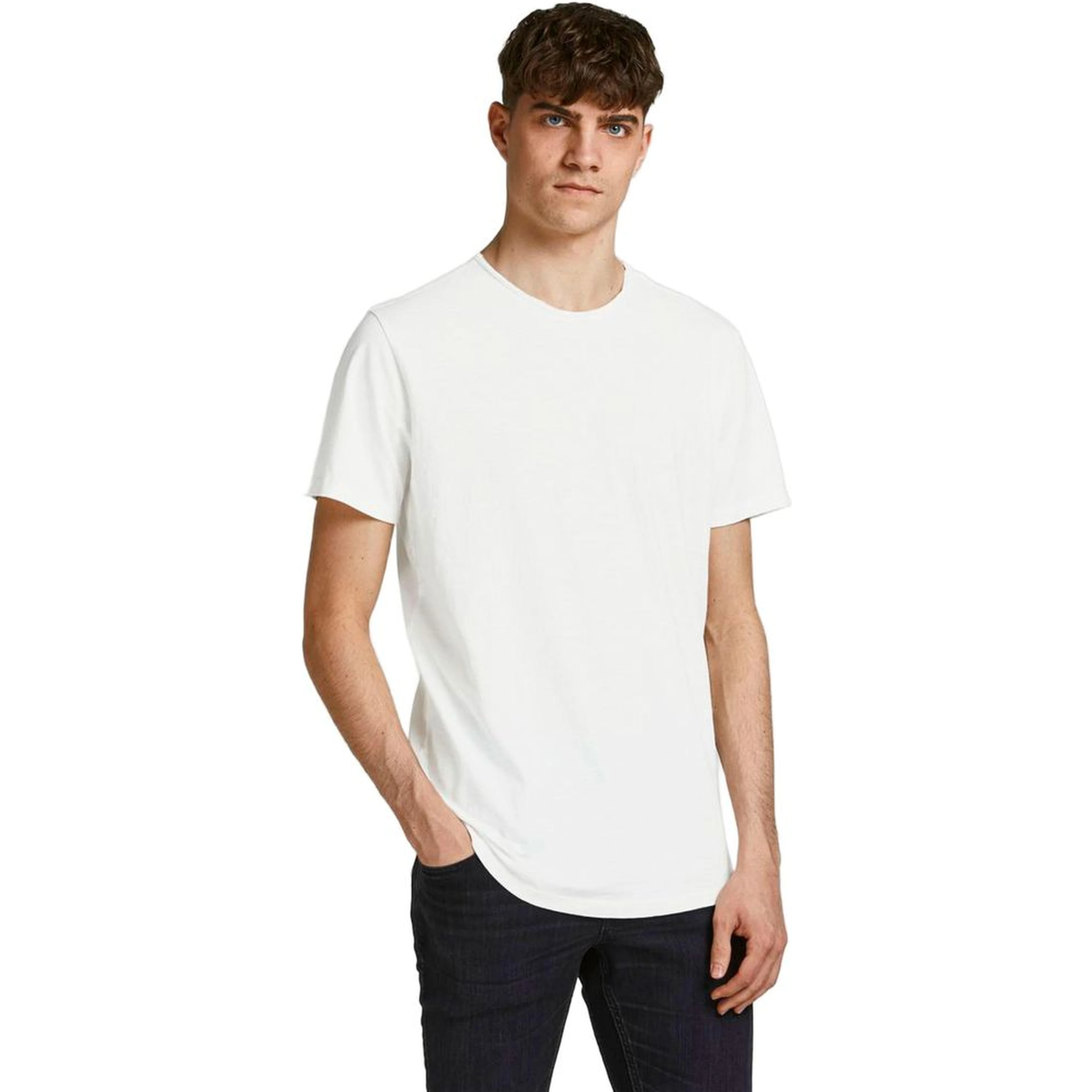 Cream Organic Cotton T-Shirt