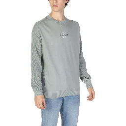 Green Cotton Sweatshirt