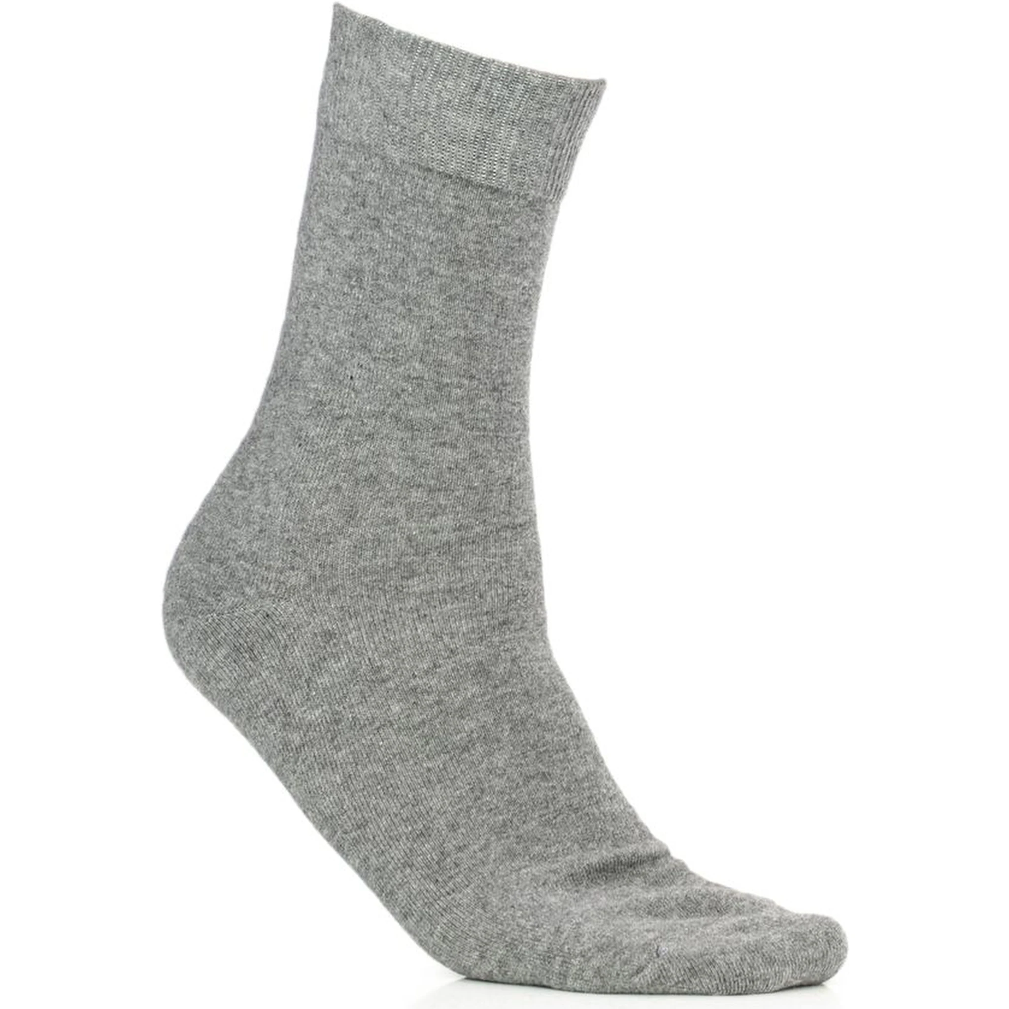 Gray Cotton Socks