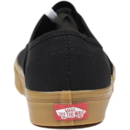 Black Fabric Low Top Sneakers