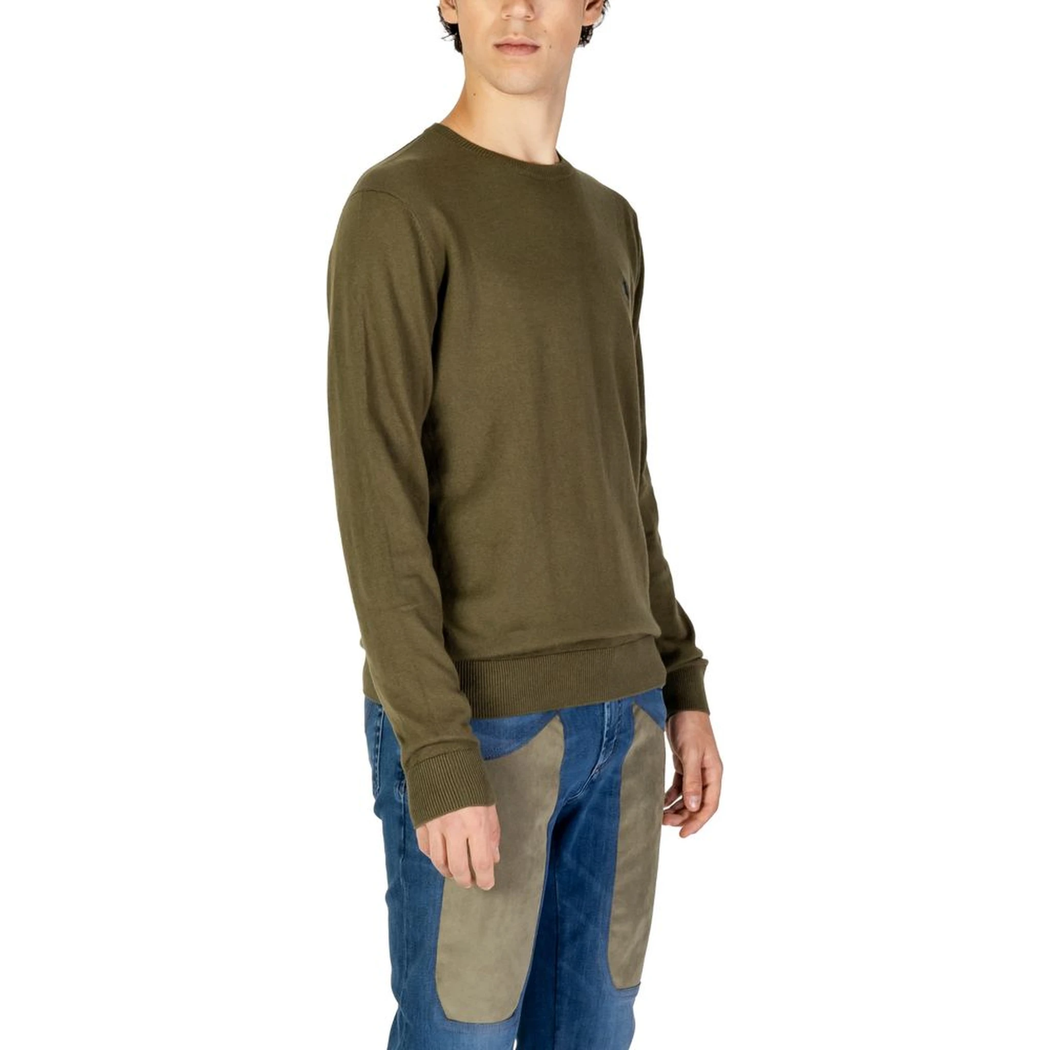 Green Cotton Sweatshirt