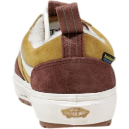 Beige Leather Athletic Sneakers