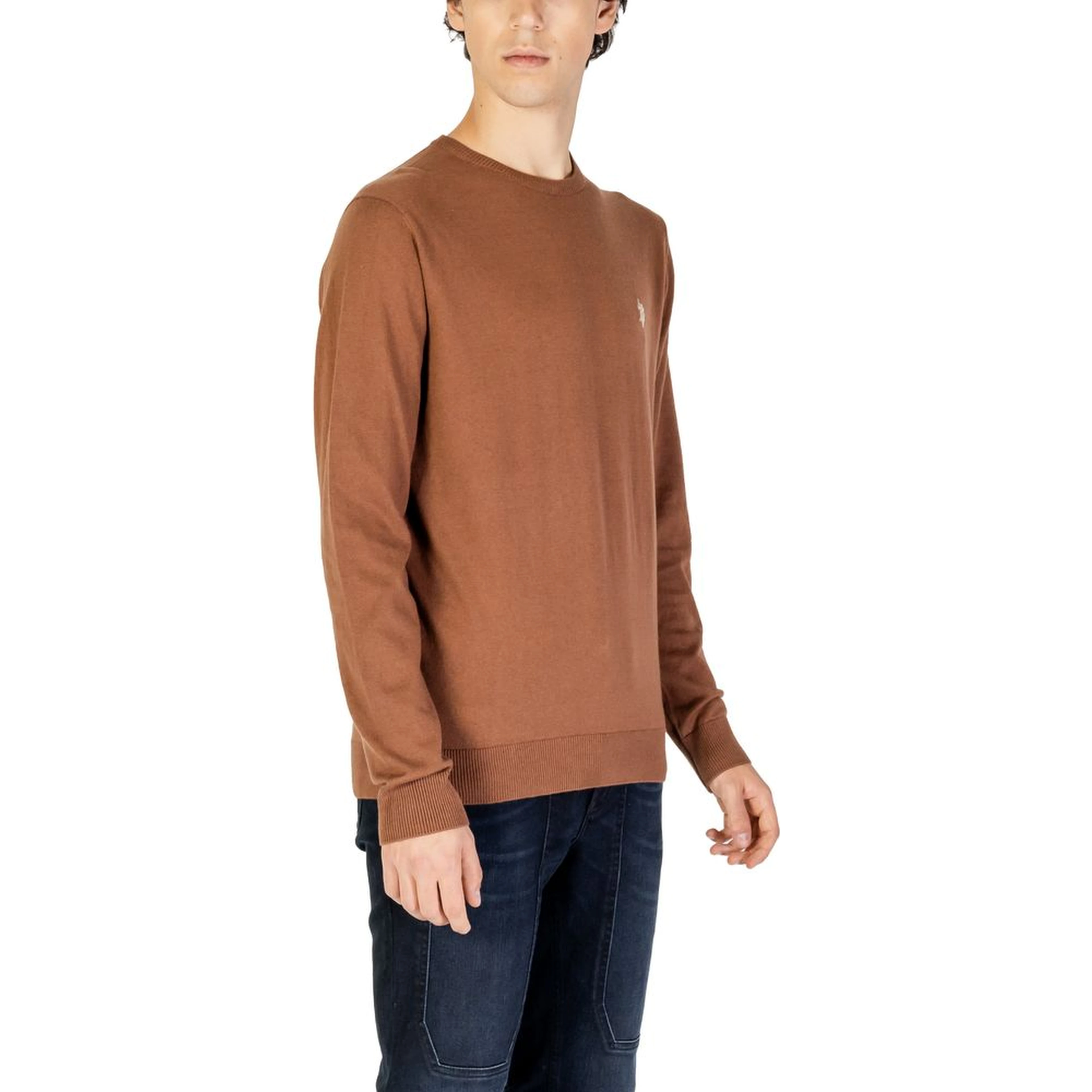 Beige Cotton Sweatshirt