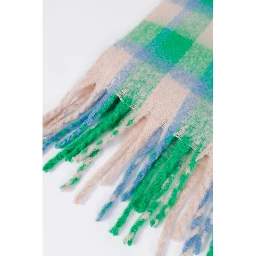 Green Polyester Scarf