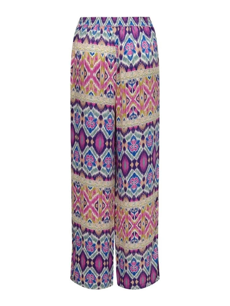 Multicolor Recycled Polyester Casual Pants alternative