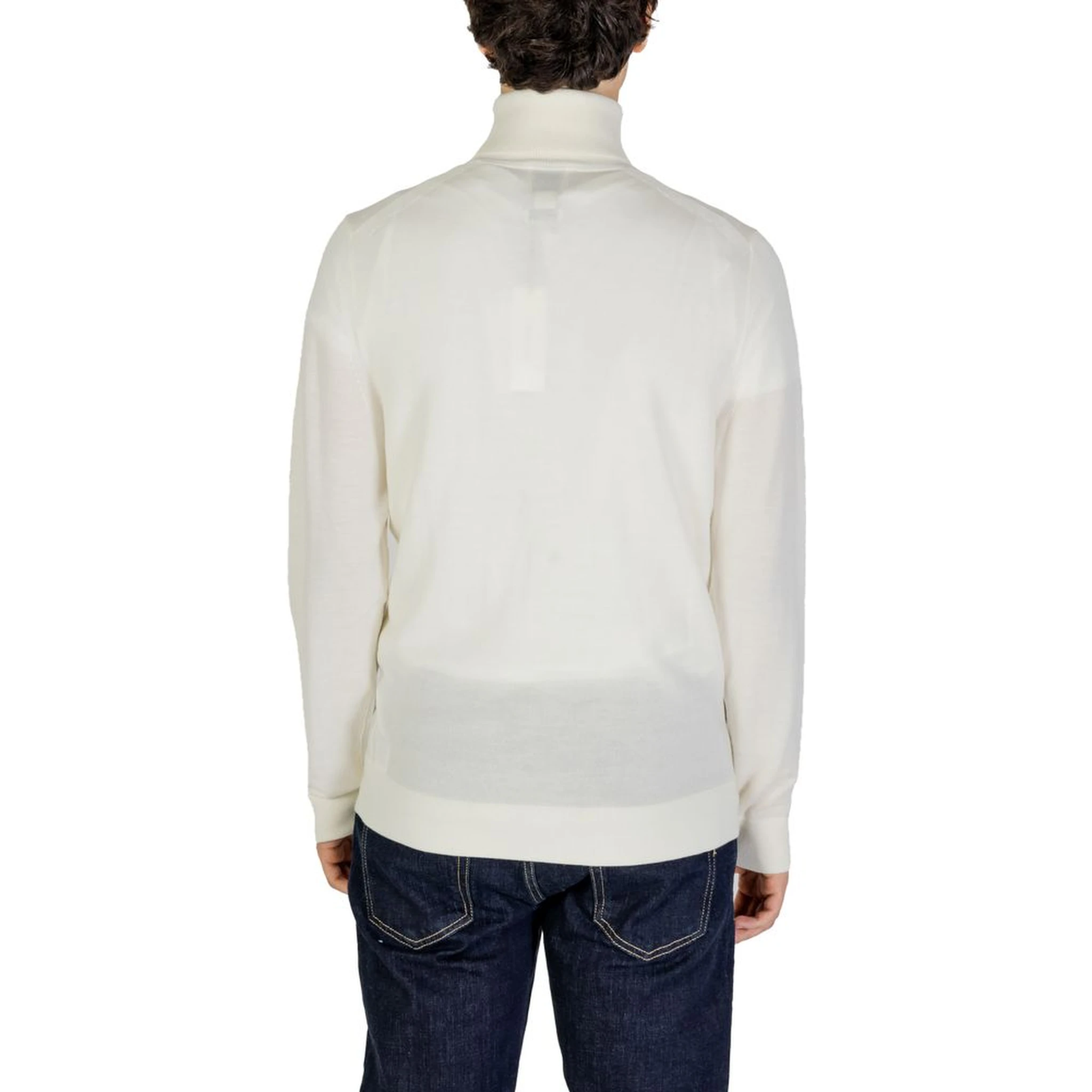 Cream Wool Turtleneck