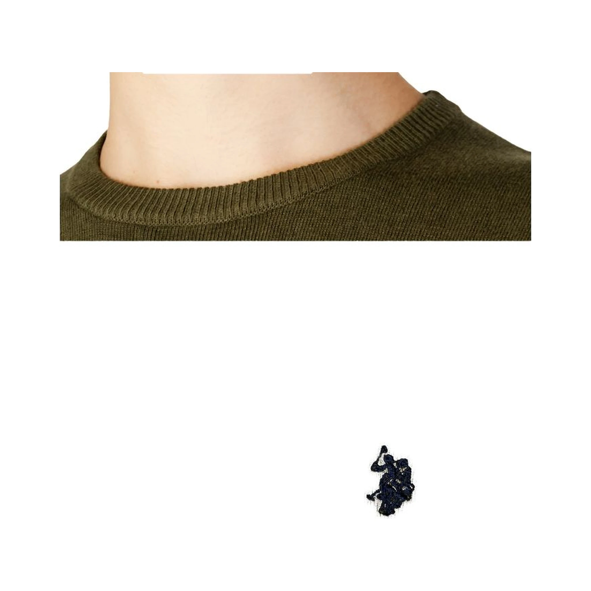 Green Cotton Sweatshirt