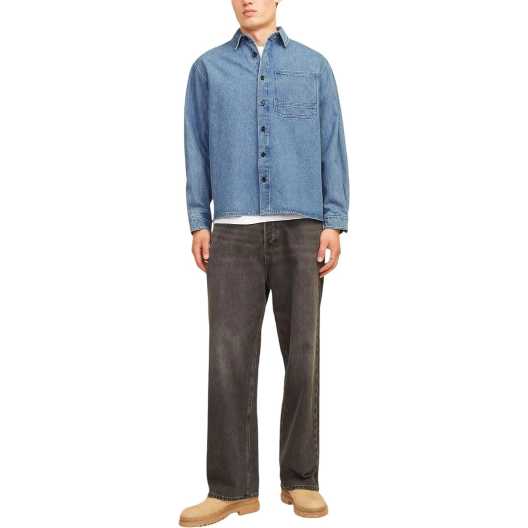 Light Blue Denim Shirt