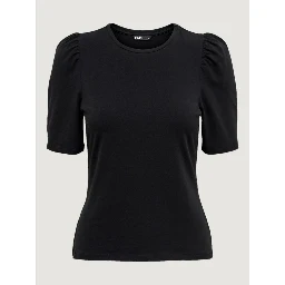 Black Cotton T-Shirt