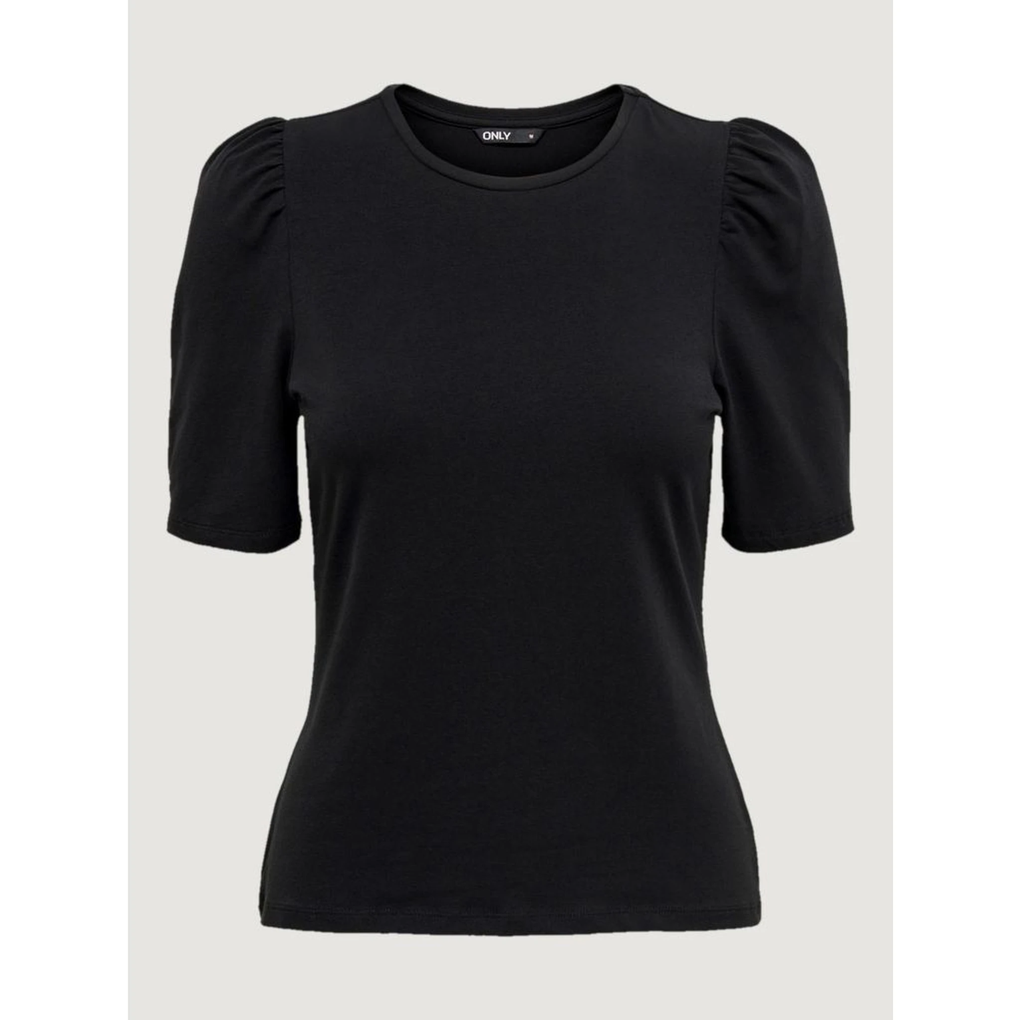 Black Cotton T-Shirt