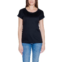 Black Cotton T-Shirt