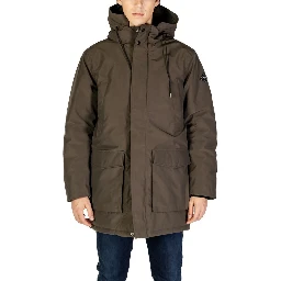 Green Polyamide Parka