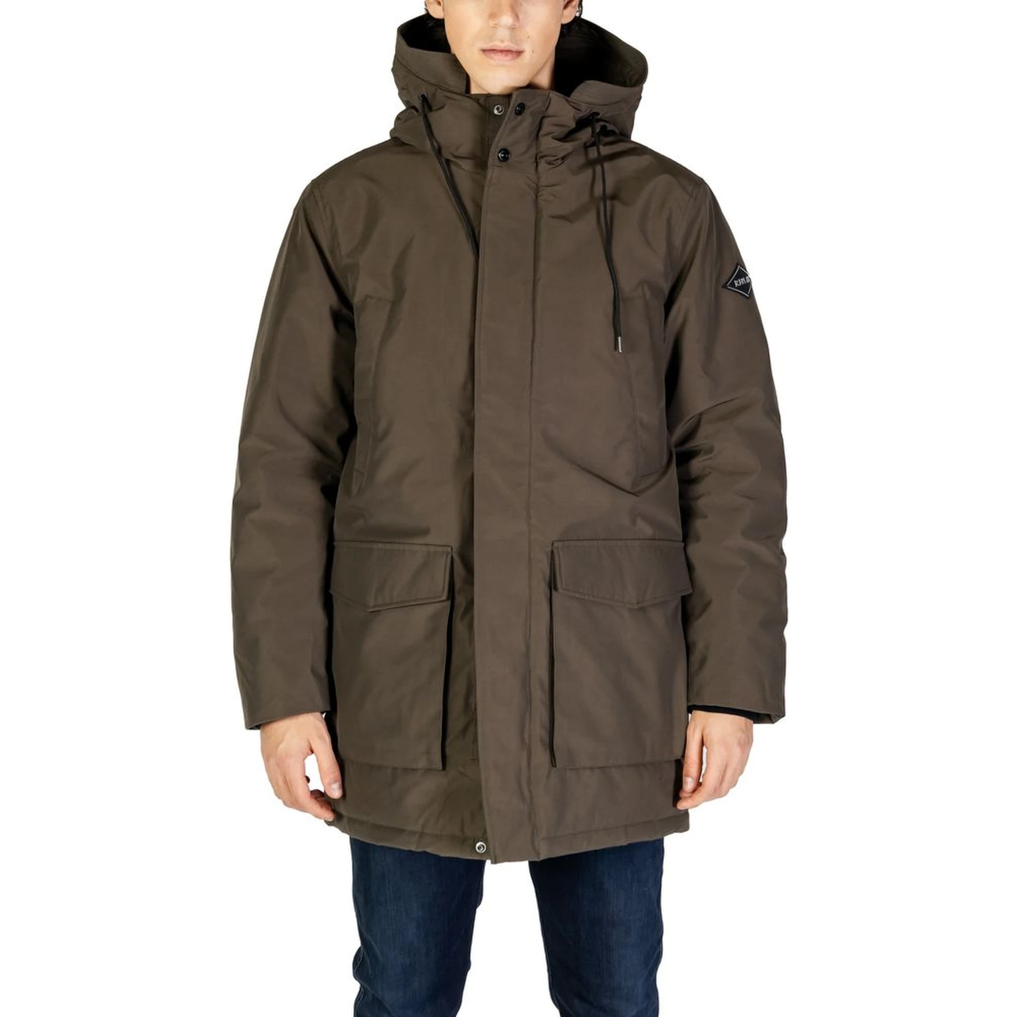 Green Polyamide Parka