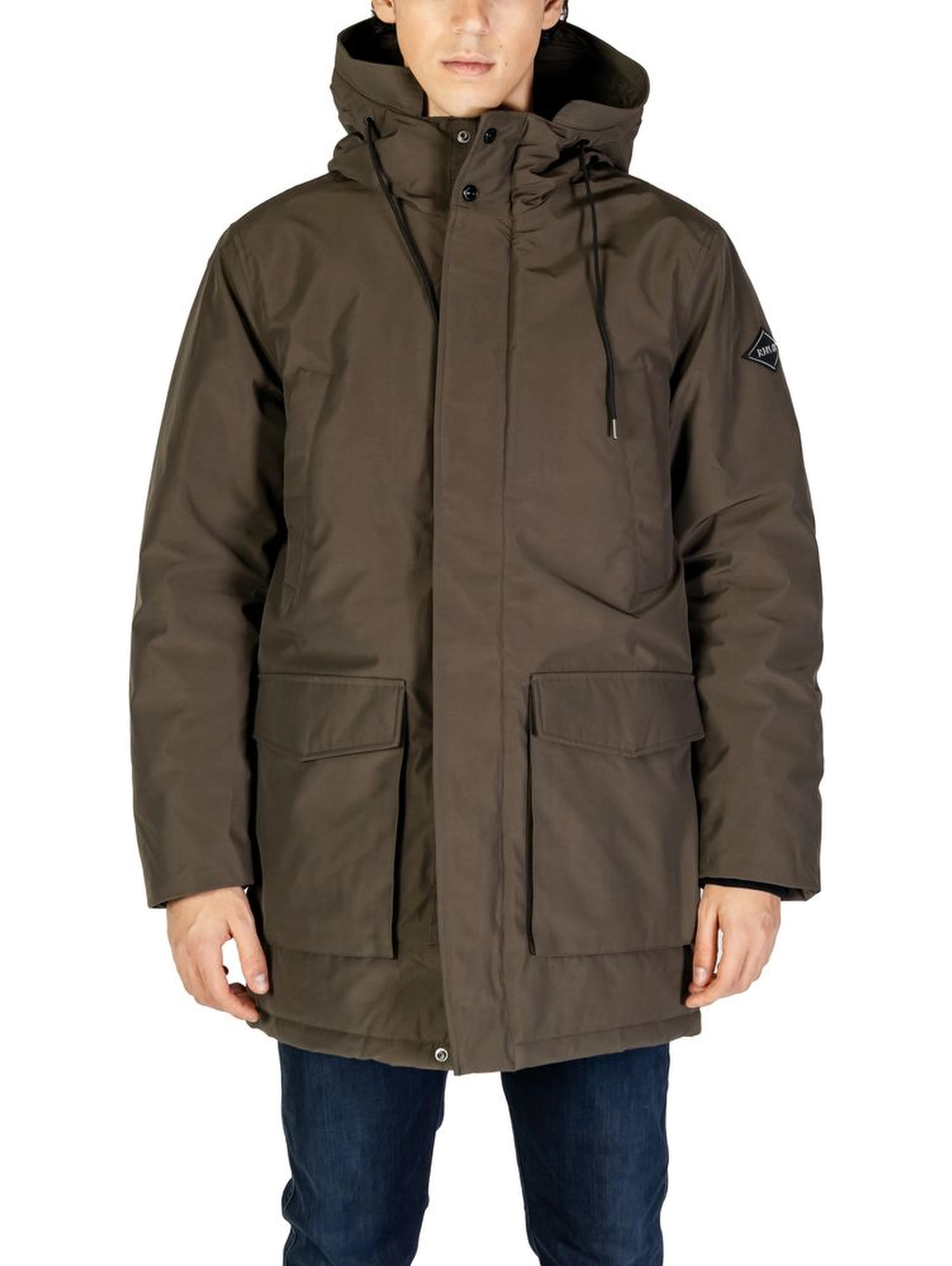 Green Polyamide Parka