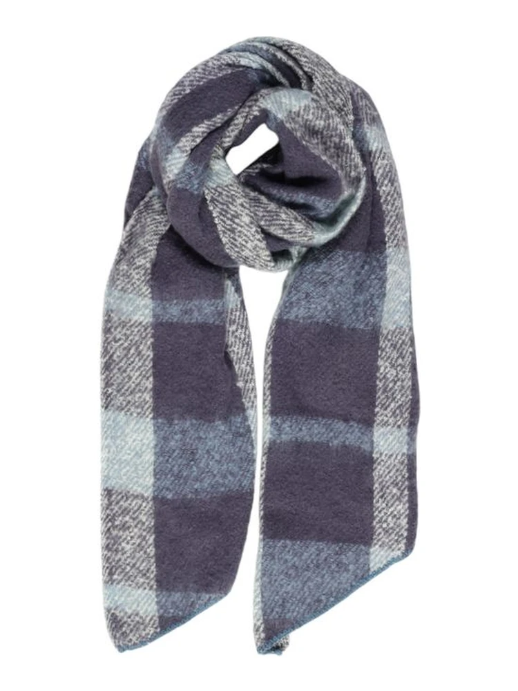 Turquoise Polyester Scarf