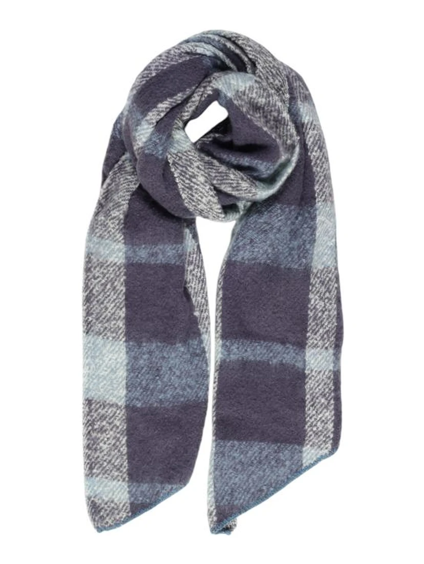 Turquoise Polyester Scarf