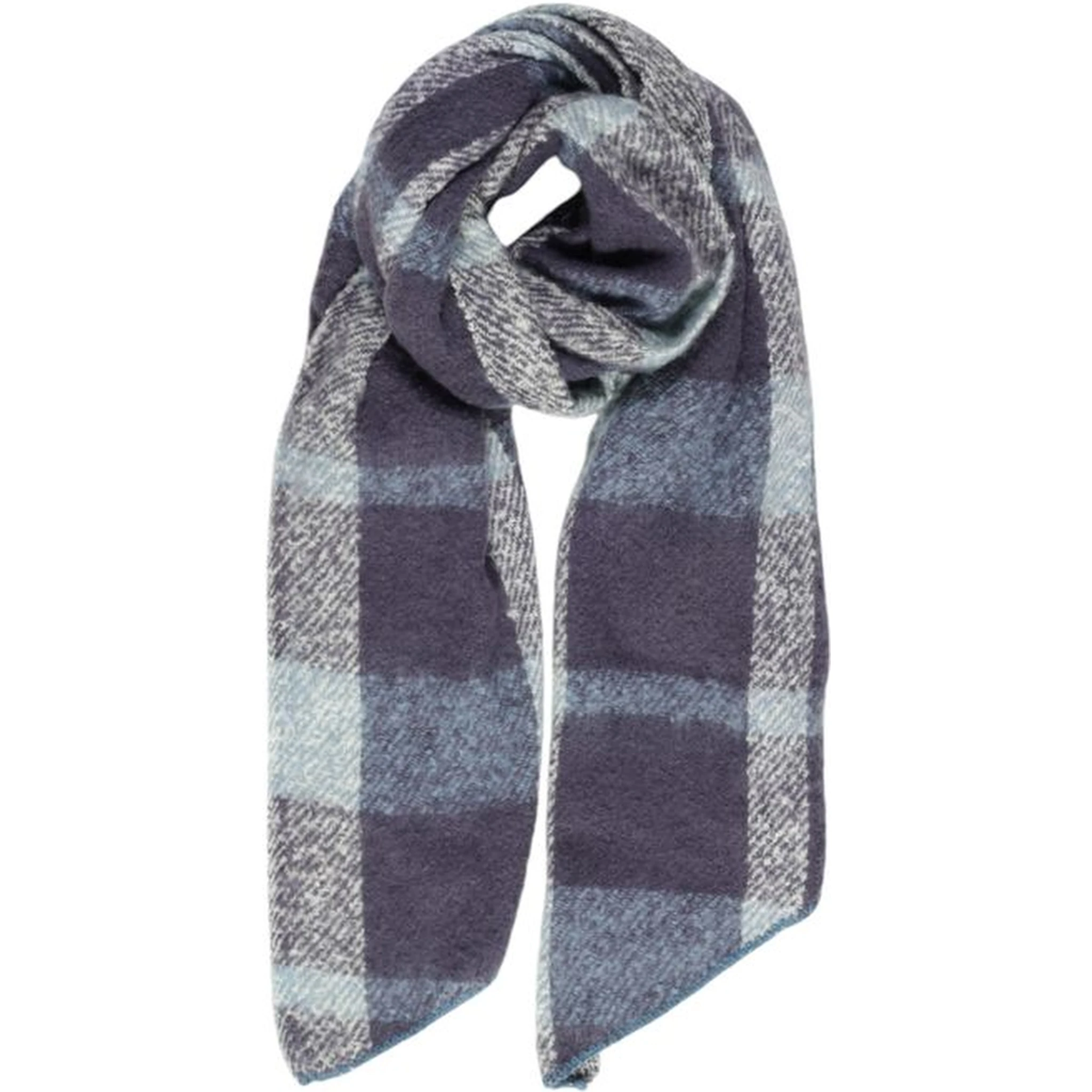 Turquoise Polyester Scarf