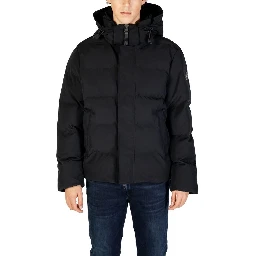 Black Polyamide Coat
