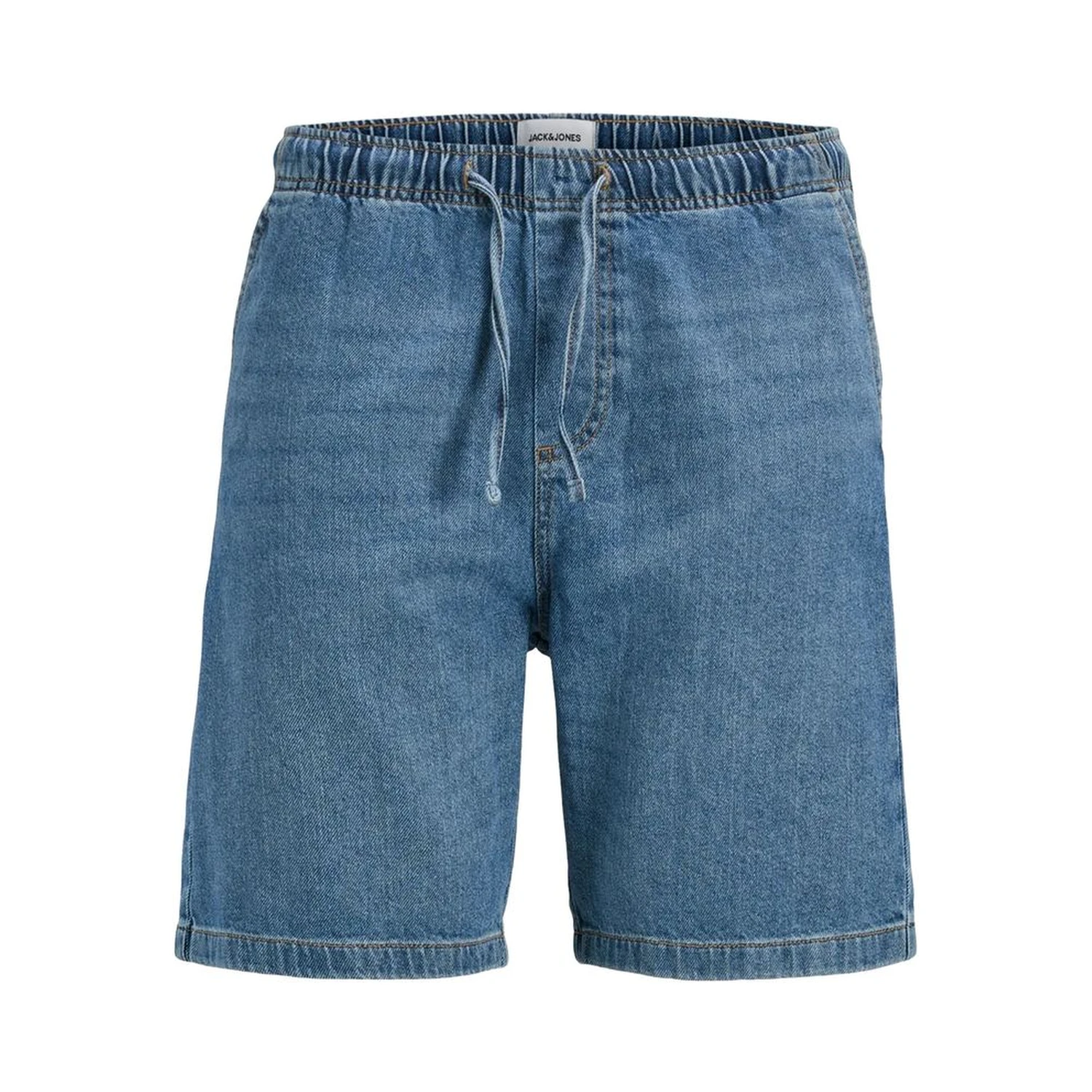 Light Blue Cotton Bermuda Shorts