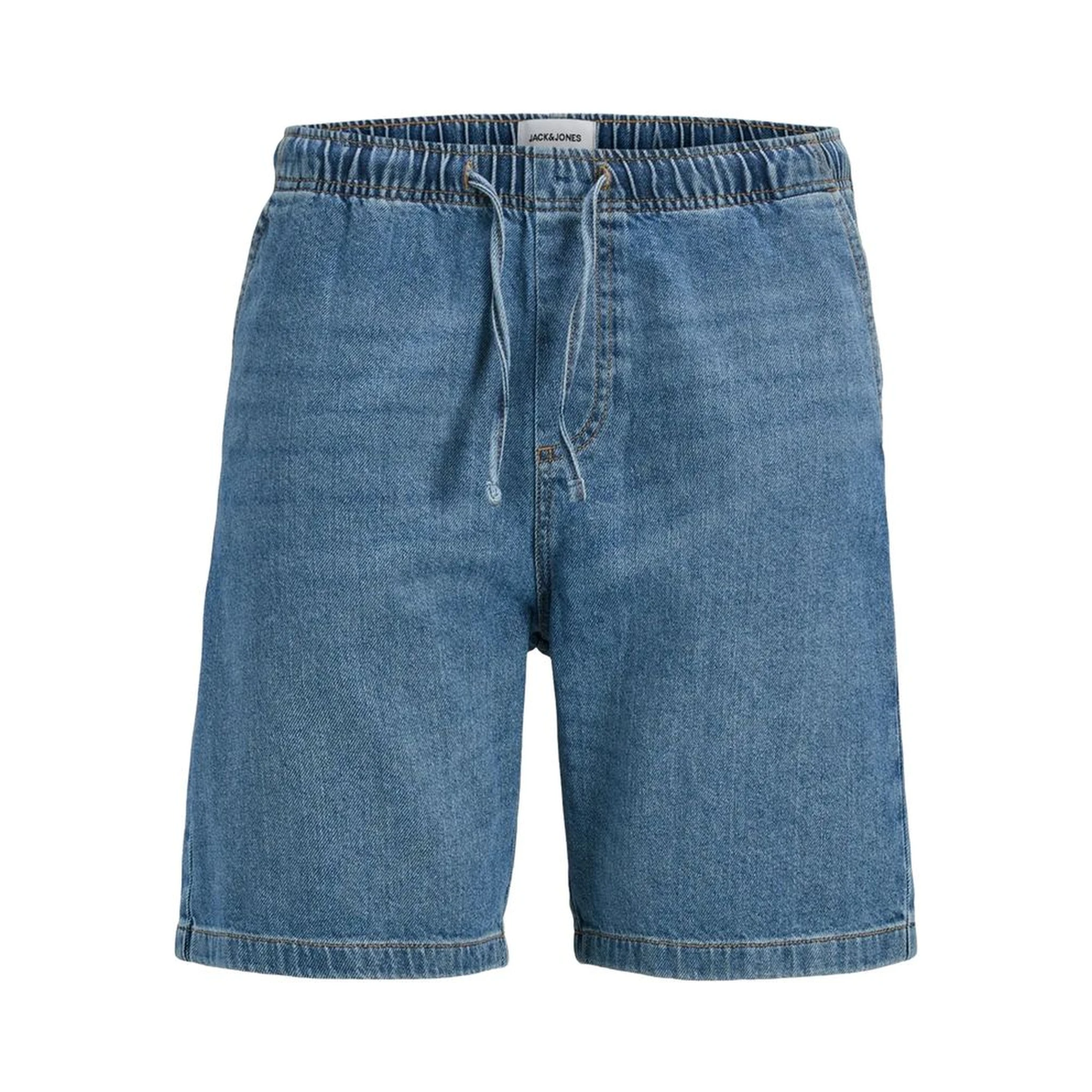 Light Blue Cotton Bermuda Shorts