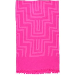 Pink Marabou Scarf