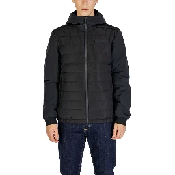 Black Recycled Polyester Shell Jacket