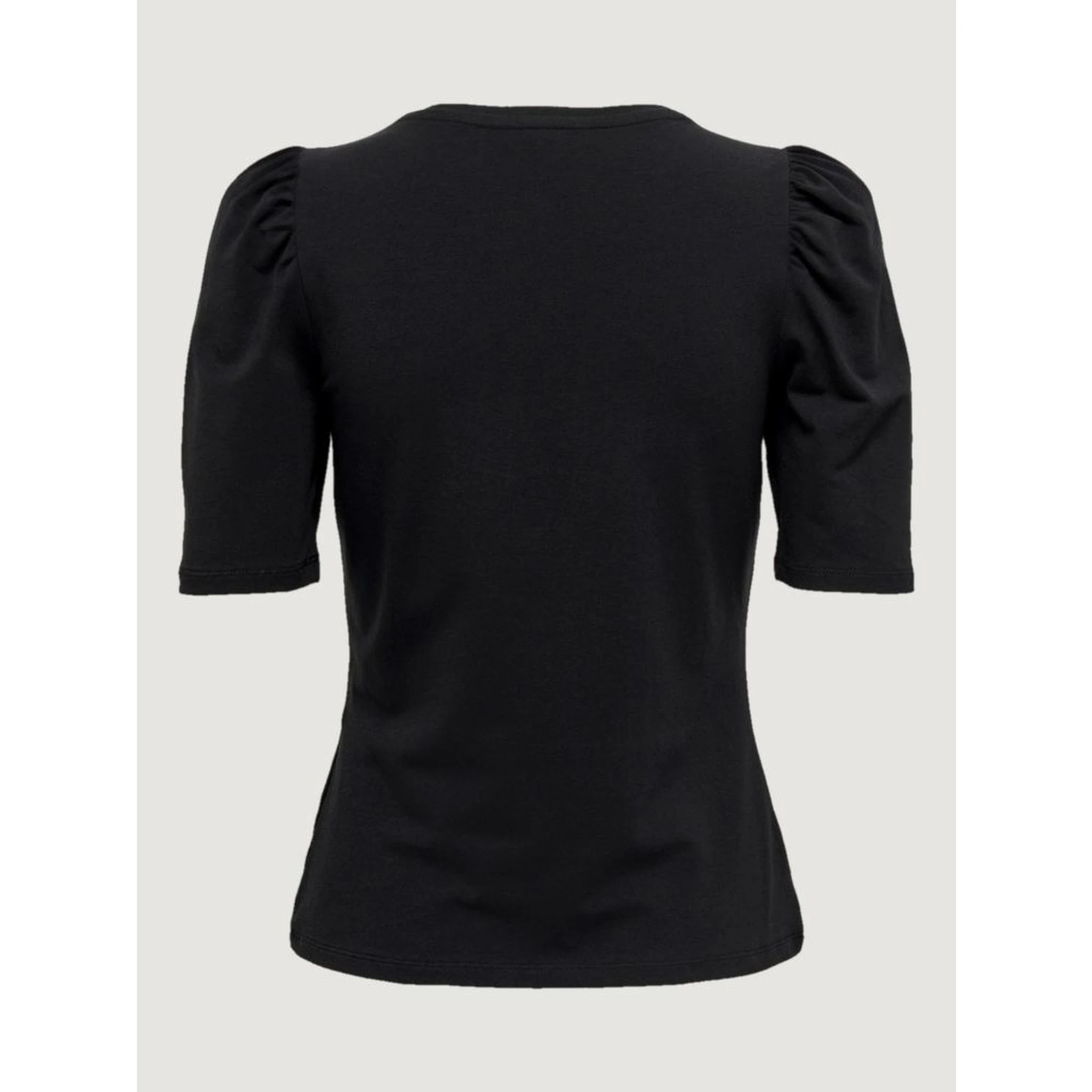 Black Cotton T-Shirt