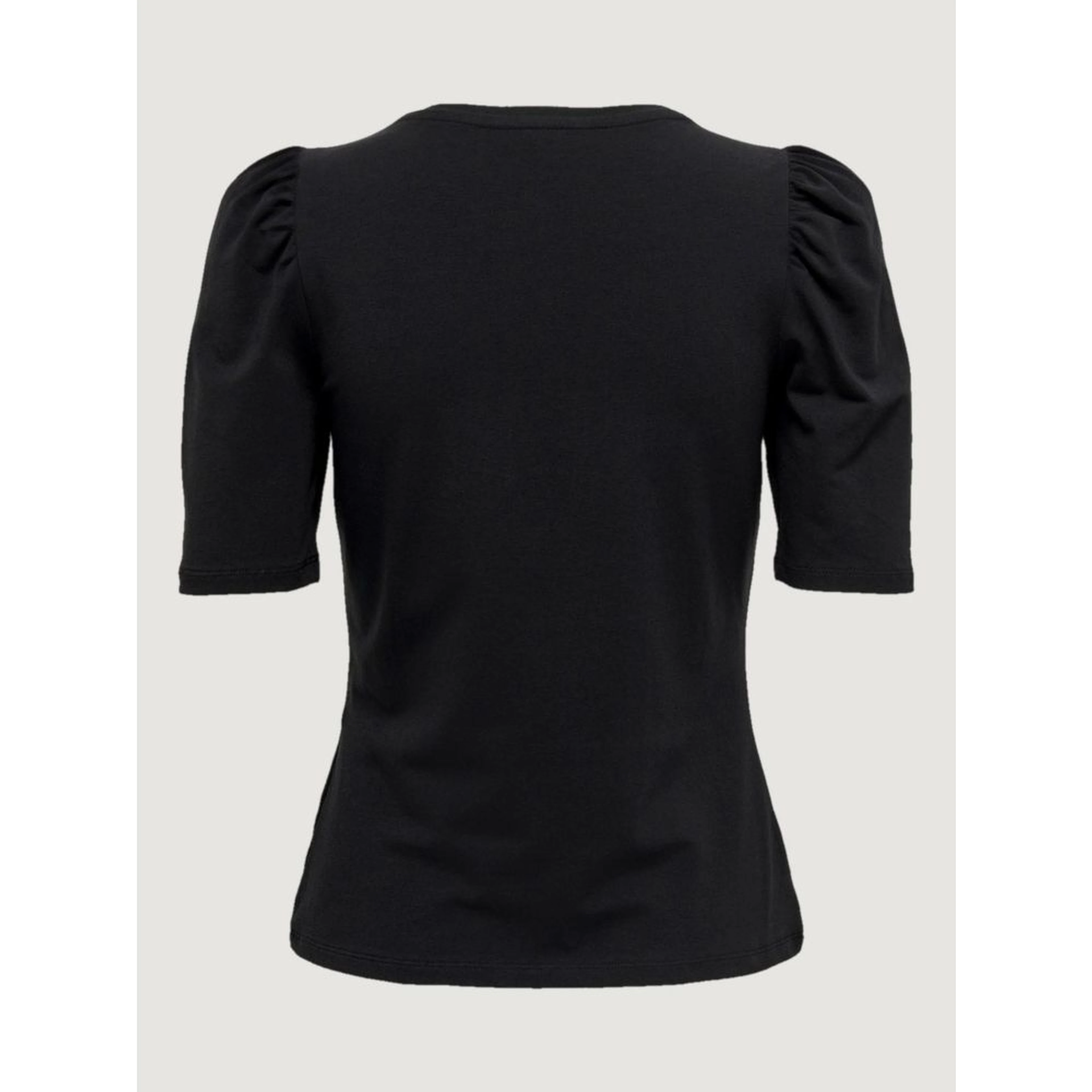 Black Cotton T-Shirt
