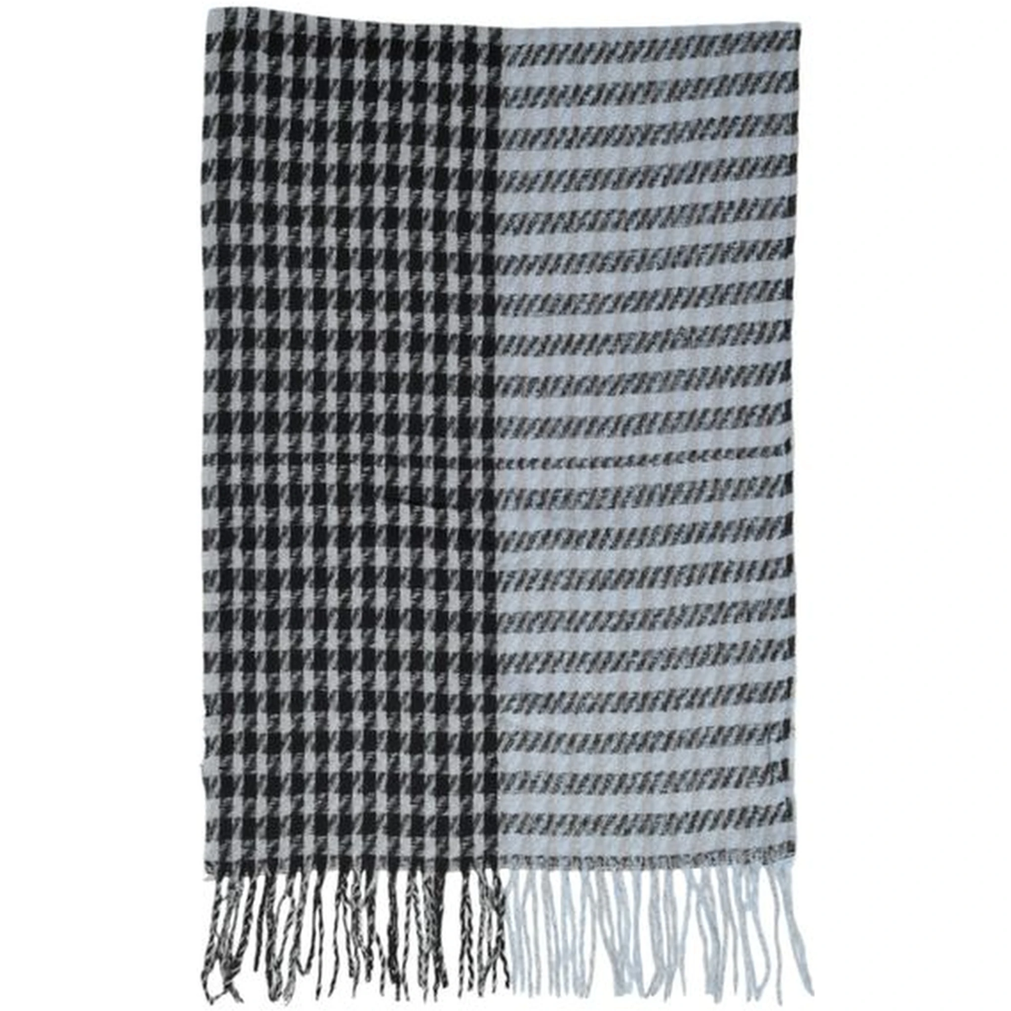 Blue Recycled Polyester Scarf