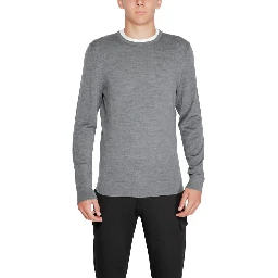 Gray Recycled Wool Sweatshirt