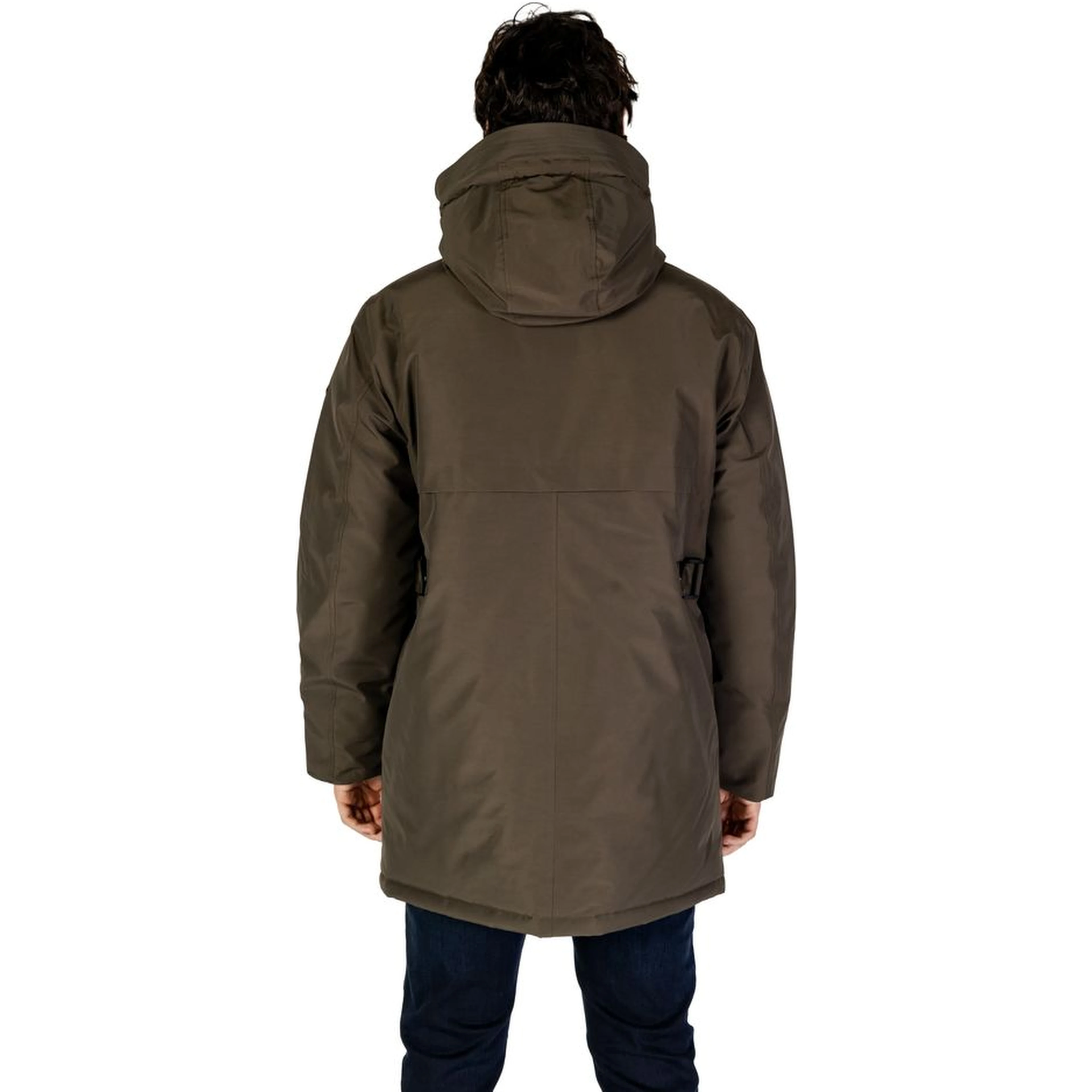 Green Polyamide Parka