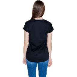 Black Cotton T-Shirt